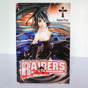 Raiders Manga Books Vol 1-3 Jin Jun Park Graphic Novels Collectible